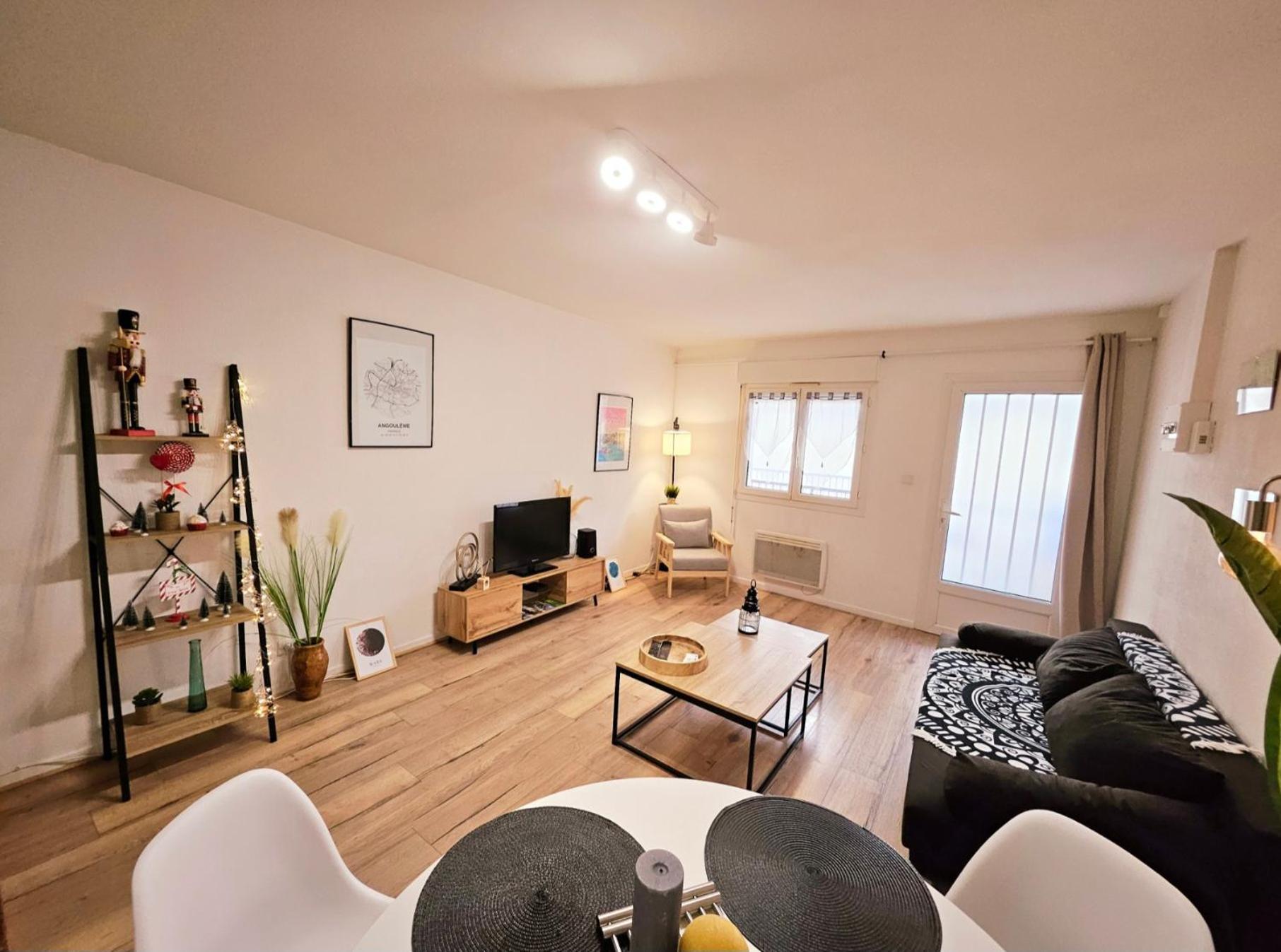 Appartement Cosy Proche Gare - Fibre Optique Et Parking Angoulême Zewnętrze zdjęcie