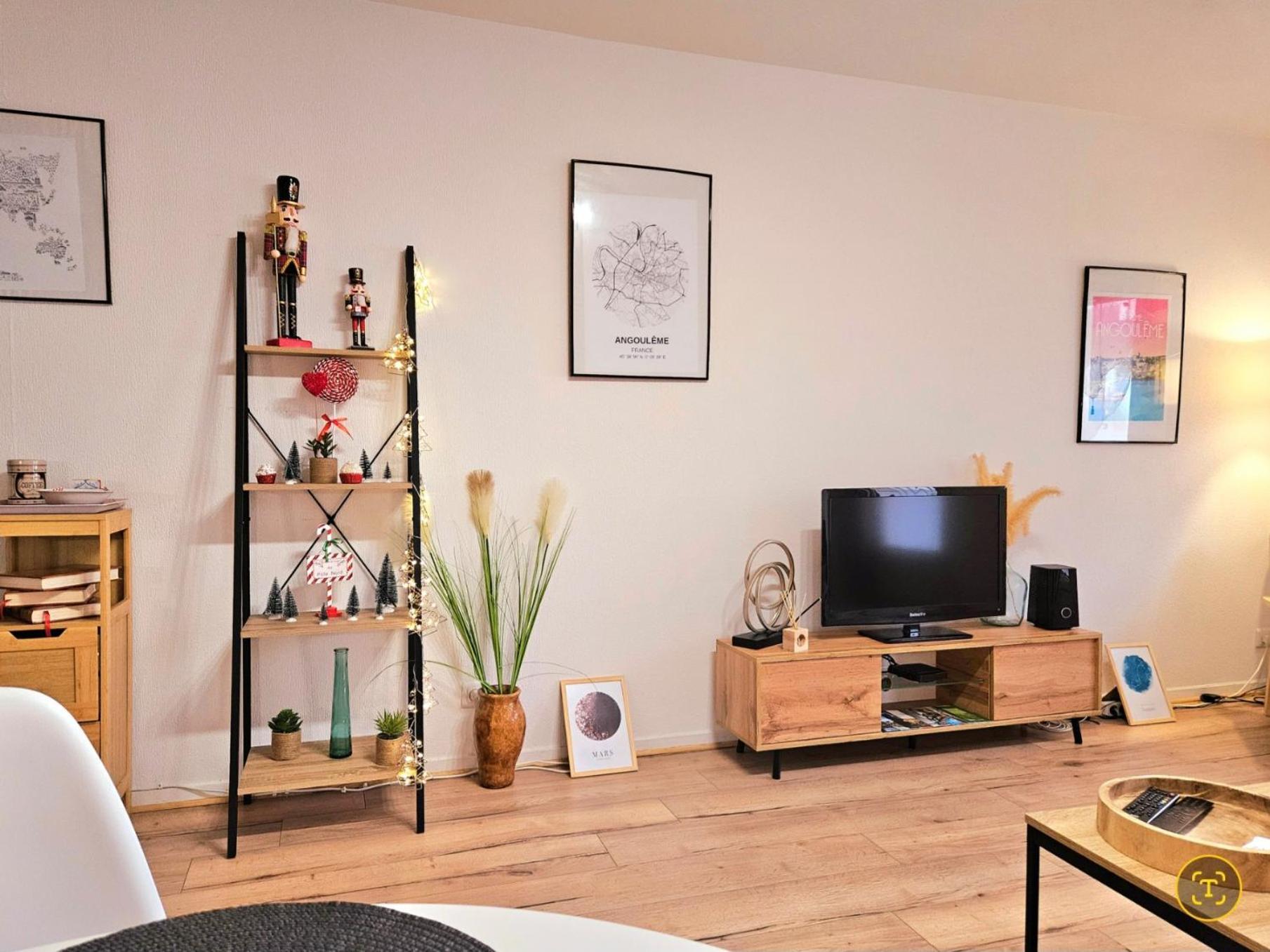 Appartement Cosy Proche Gare - Fibre Optique Et Parking Angoulême Zewnętrze zdjęcie