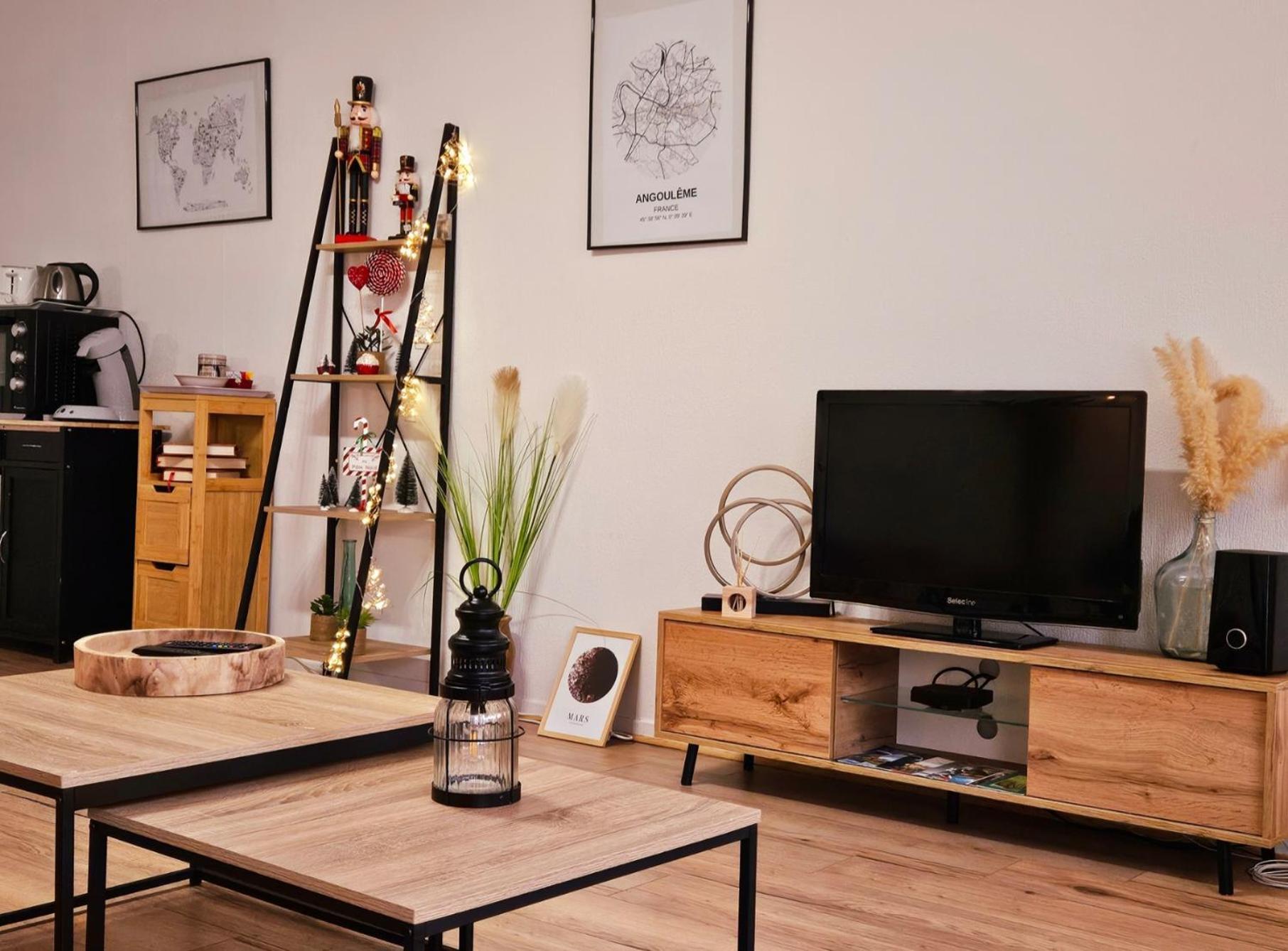Appartement Cosy Proche Gare - Fibre Optique Et Parking Angoulême Zewnętrze zdjęcie